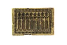 Indian Goddesses Figurine Stamp Dye Old Traditional Antique Mould Stamp. G46-476