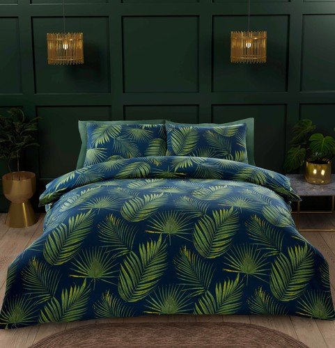 Tropical palm leaf reversible - palm,