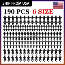 190Pcs Bumper Clips Retainer