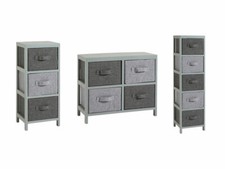 Grey Wooden Storage Unit