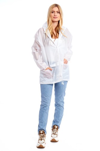 Lightweight unisex rain jacket - unisex,