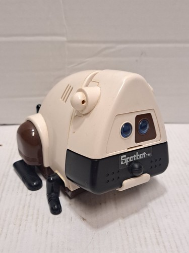 Vintage tomy spotbot toy - vintage, robot