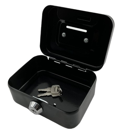 Metal cash box money bank - cash,