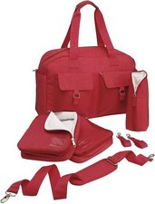 Red coral baby nappy changing - ,