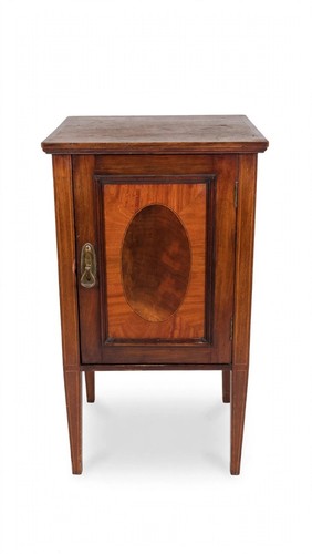 Edwardian mahogany bedside - edwardian,
