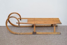 Vintage old wooden sleigh