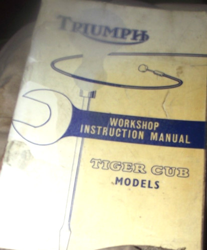 Triumph tiger cub 200cc - triumph,