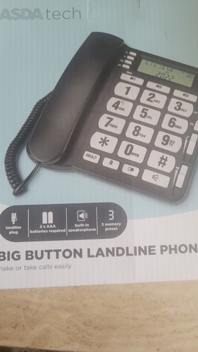 Asda tech big - big, landline
