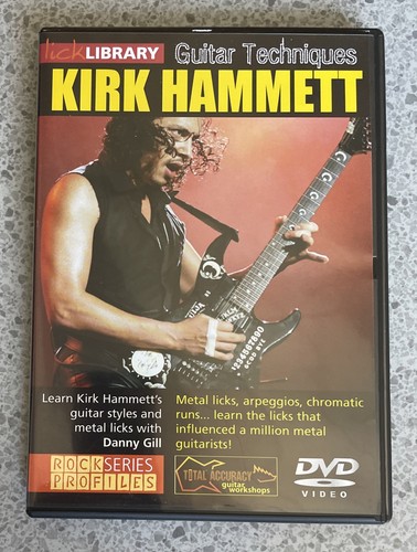 Kirk hammett guitar techniques - kirk,