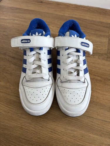 Adidas forum low white blue - adidas,