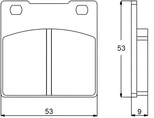 Recessed brake pads poster - brake,