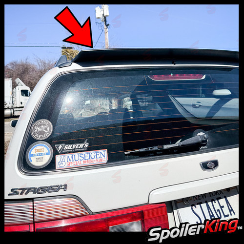 Rear add roof - spoiler, fits
