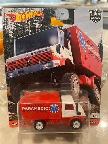 Hot wheels mercedes unimog - '88,