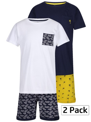 Boys pack short pyjamas ex - 2,