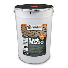 SmartSeal Colour and Seal Old Block Paving  Block Magic Black (sample 5 & 25L)