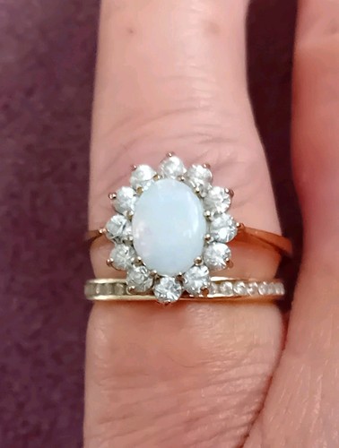 Lovely 9ct gold fire - 9ct,