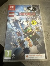 Lego Ninjago Movie  Video Game(Code in Box) Nintendo Switch Game Sealed