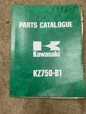 KAWASAKI PARTS CATALOGUE KZ750 -B1/B2 & B3