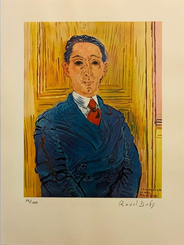 Raoul dufy hand signed - raoul, orig