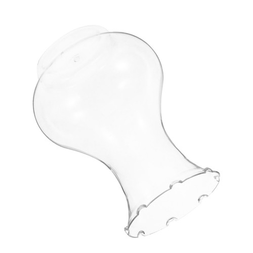 4pcs small clear plastic vases - small,