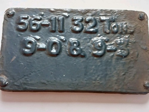 Vintage original railway cast - railway,