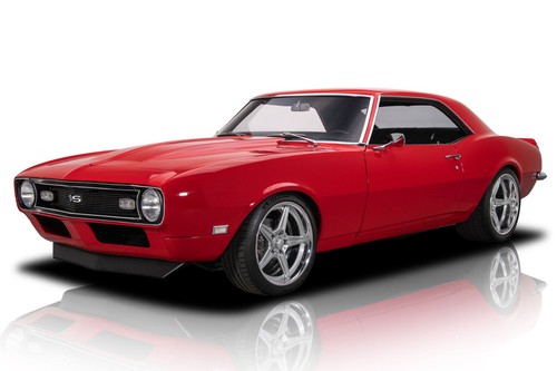 1968 chevrolet camaro red - red, 1b