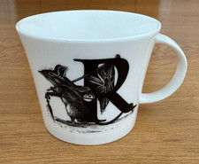 RORY DOBNER RAT RACE MIGHTY ALPHABET MUG LETTER INITIAL R BONE CHINA BN