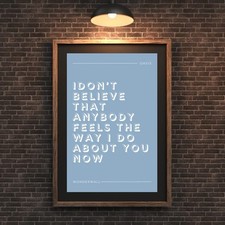 OASIS Wall Prints A4 -