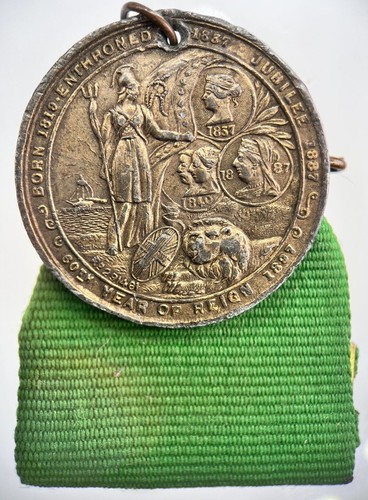 British queen victoria medal - queen,