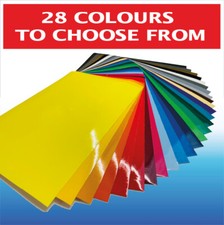 A4 Vinyl Sheets  Gloss Self Adhesive  Sign, Craft, Cricut, Silhouette, Roland.