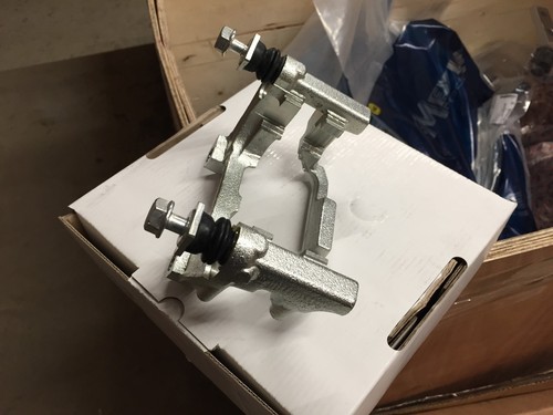 Rear brake caliper - brake, bracket