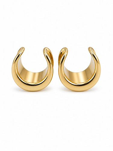 14k gold plain - 14k,
