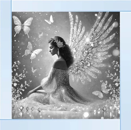 Crystal angel wings - crystal,