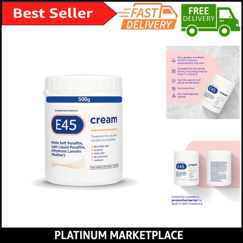 E45 cream 500 - g, –