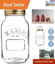 BPA-Free 1000ml Glass Preserve