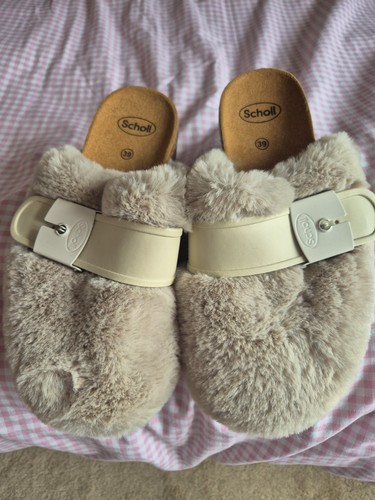 Scholl clog style - clog, fur