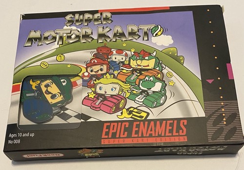 Super motor kart epic enamels - motor,