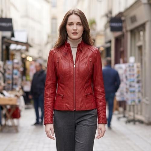 Women stylish motorcycle - women's,