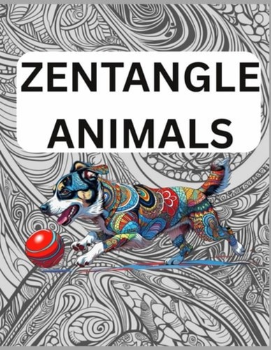 Zentangle animals version 223 - zentangle,