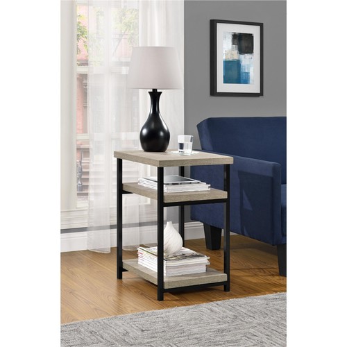 Elmwood end table - table, side