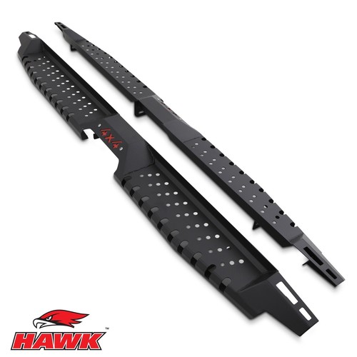 Black running board side foot - side,