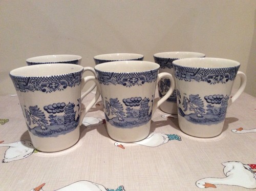 Churchill willow pattern - churchill,