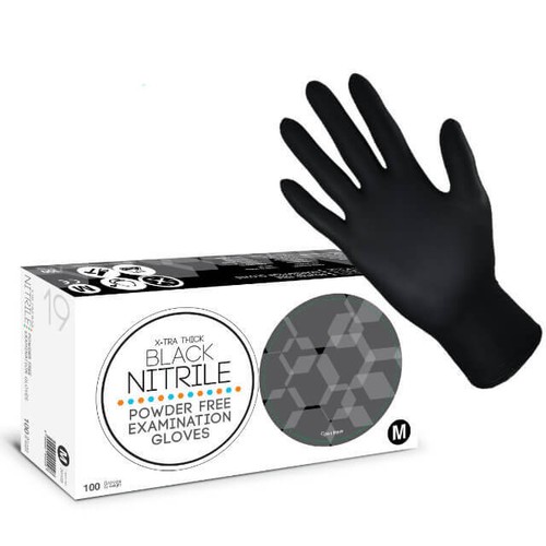 Asap extra thick black nitrile - asap,