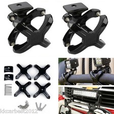 2Pcs X-Clamp Bull Bar Car