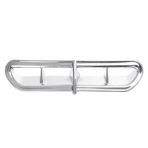 Chrome bezel fairing - bezel, vent