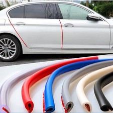 5M Car Door Edge Guard Rubber Strip Scratch Protector Moulding Adhesive