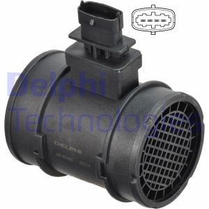 Air mass sensor for - mass,