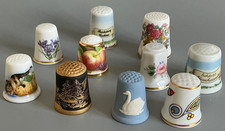 10 x Thimble Collectors Club