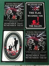 Remembrance Day METAL SIGNS