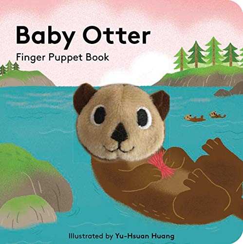Baby otter finger puppet - baby,
